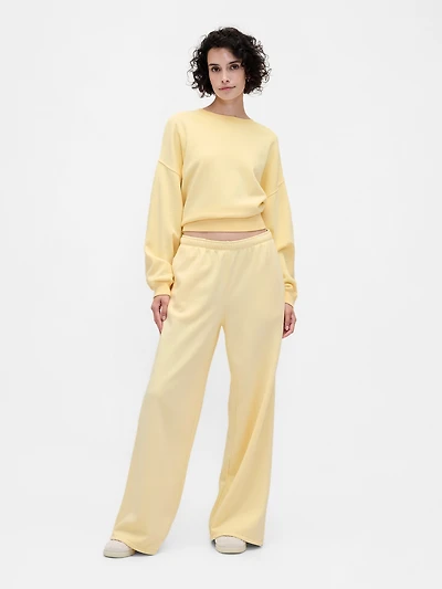 VintageSoft Baggy Wide-Leg Sweatpants