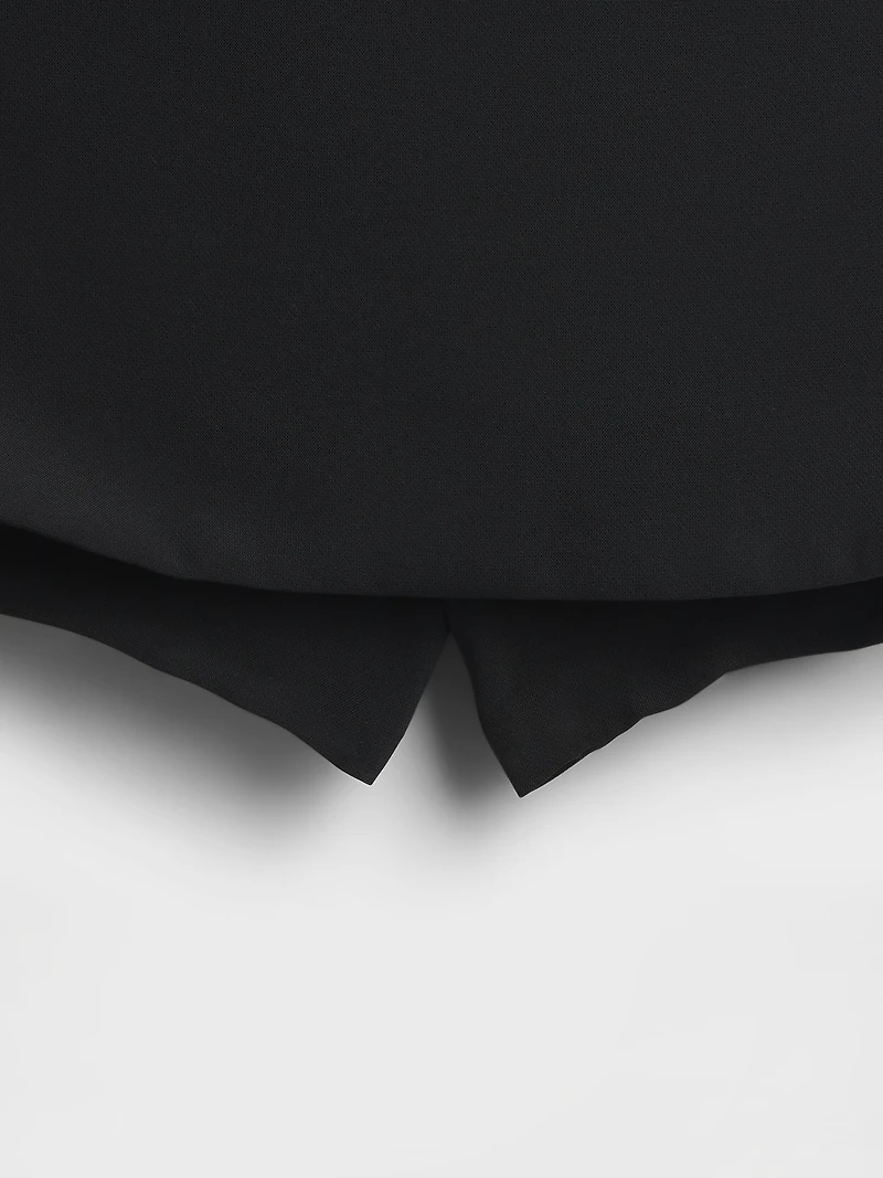 Low Rise Twill Mini Skort