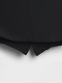 Low Rise Twill Mini Skort