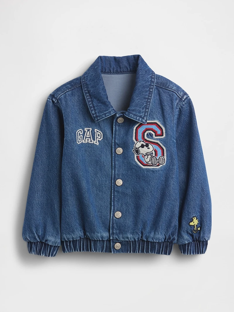 Baby & Toddler Snoopy Logo Denim Jacket
