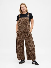 UltraSoft Denim Horseshoe Overalls