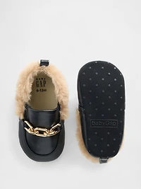 Baby Faux Fur Loafers