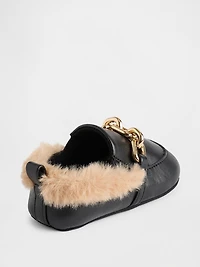 Baby Faux Fur Loafers