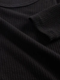 Pointelle Rib T-Shirt