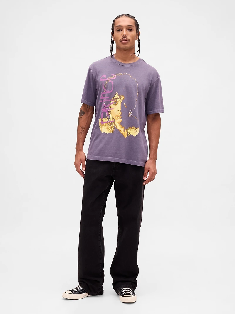 Heavyweight Prince Graphic Crop T-Shirt