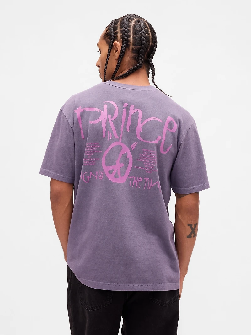 Heavyweight Prince Graphic Crop T-Shirt