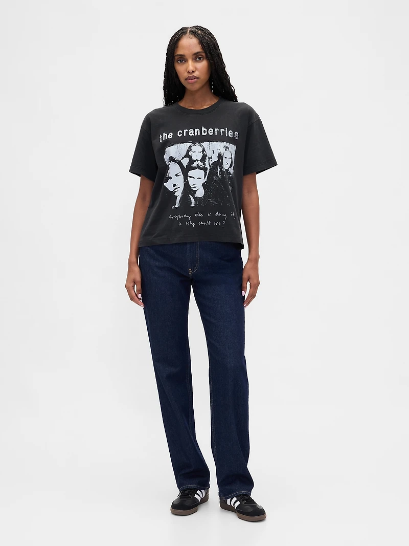 The Cranberries Relaxed Graphic T-Shirt