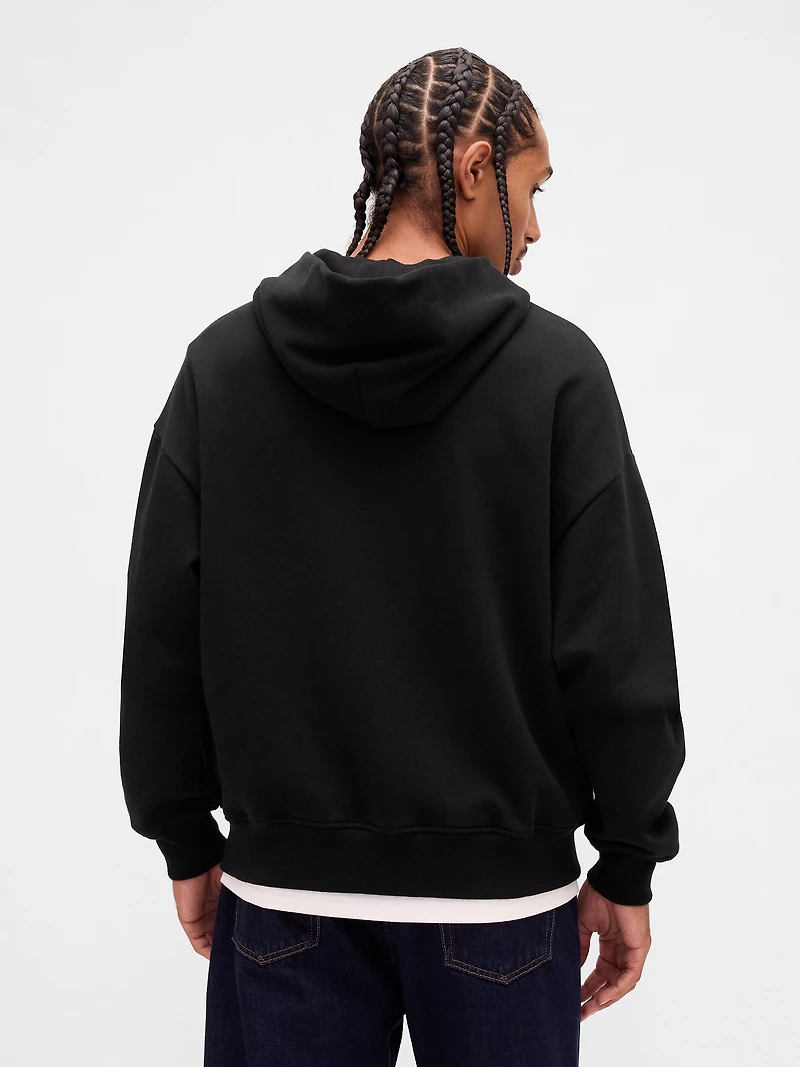 Heavyweight Oversized Zip Hoodie