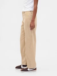 High Rise Corduroy Barrel Pants