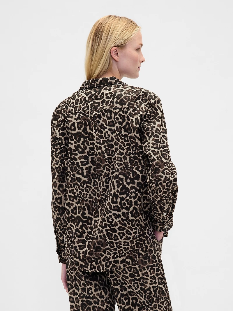 Poplin PJ Shirt
