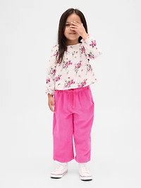 Baby & Toddler Cotton Gauze Corduroy Outfit Set