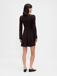 CashSoft Stretch Mini Sweater Dress