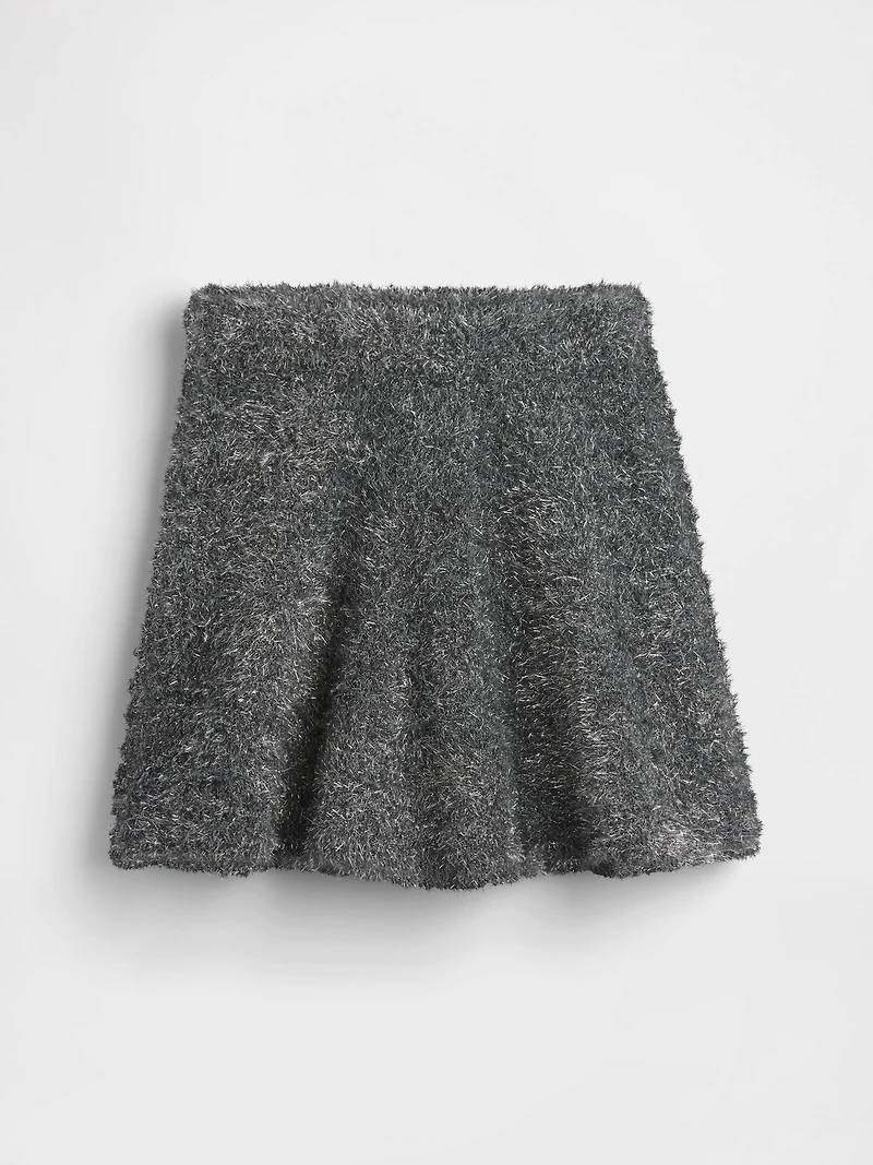 Kids Wicked Tinsel Eyelash Sweater Skirt