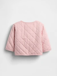 Baby Quilted Heart Pocket Jacket