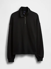 Heavyweight Oversized Quarter-Zip Pullover