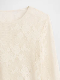 Sheer Lace Top