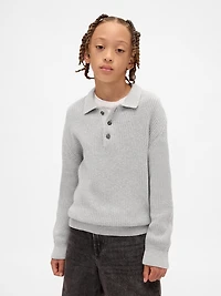 Kids Polo Shirt Sweater