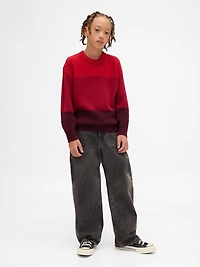 Kids CashSoft Relaxed Crewneck Sweater