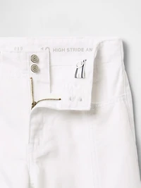 Kids High Rise Stride Wide-Leg Ankle Jeans