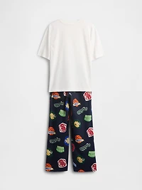Kids Varsity Logo Oversized Recycled PJ Set