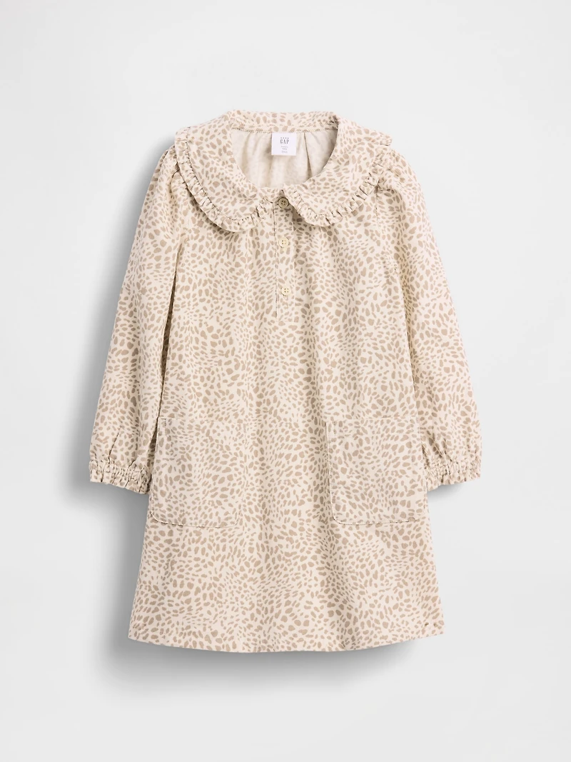 Baby & Toddler Corduroy Ruffle Collar Dress