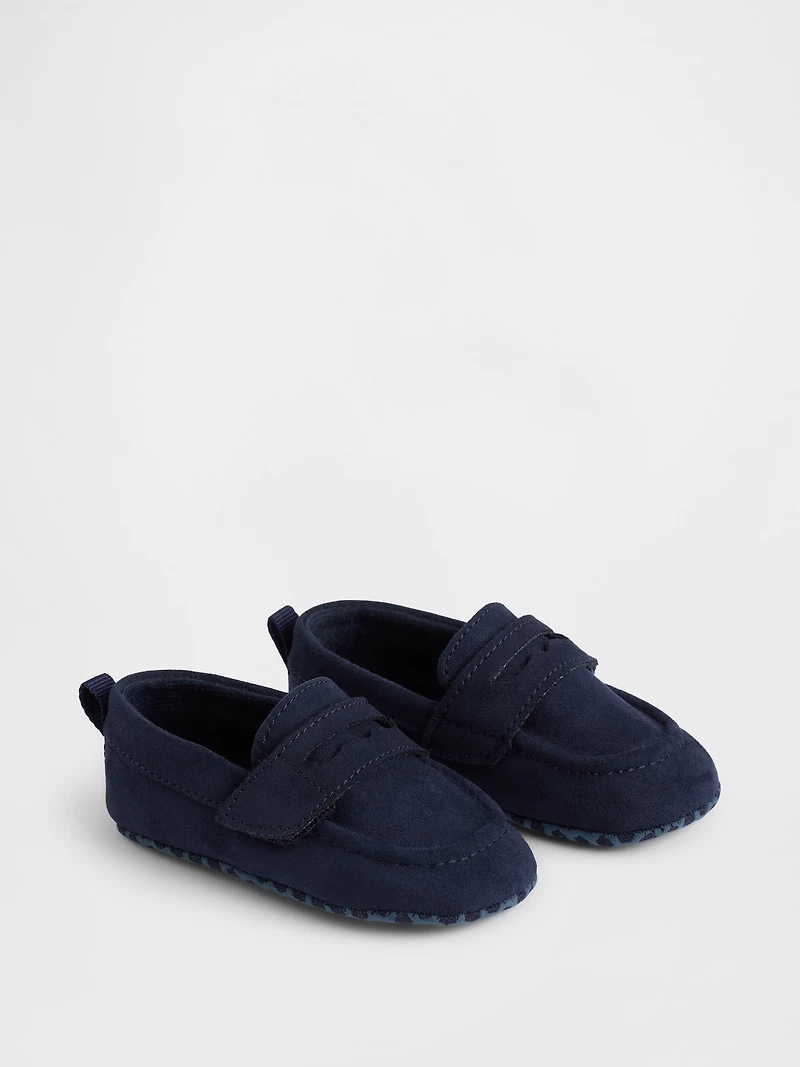 Baby Vegan Suede Loafers