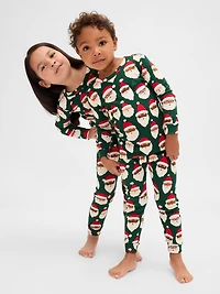 Pyjama des Fêtes en coton biologique brossé pour Enfant et Béb