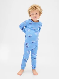 Pyjama des Fêtes en coton biologique brossé pour Enfant et Béb