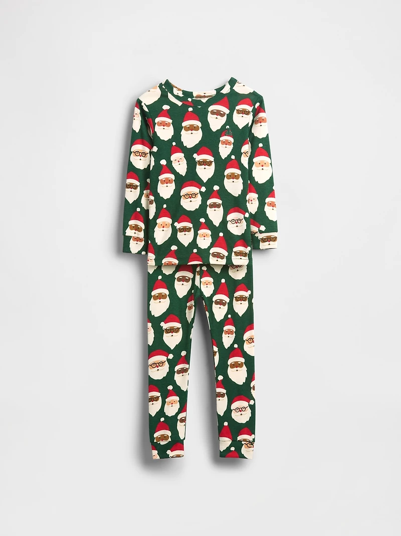 Pyjama des Fêtes en coton biologique brossé pour Enfant et Béb