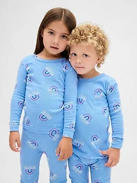Pyjama des Fêtes en coton biologique brossé pour Enfant et Béb