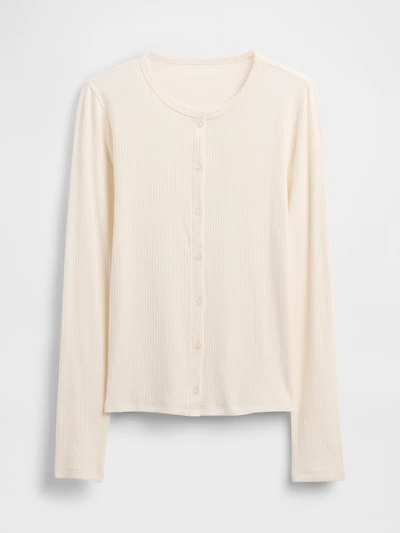 Pointelle Cardigan