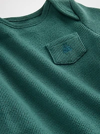 Baby First Favorites Softspun Waffle Pocket Bodysuit