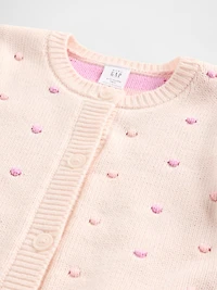 Baby Cardigan Sweater Outfit Set