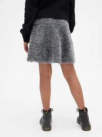 Kids Wicked Tinsel Eyelash Sweater Skirt