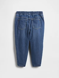 Baby & Toddler Cozy-Lined Barrel Jeans