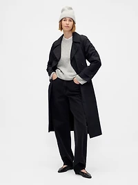 CashSoft Cable-Knit Crewneck Sweater