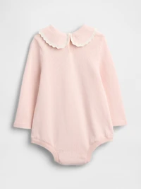 Baby Embroidered Sweater Bodysuit