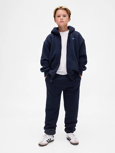 Kids Relaxed Sherpa-Lined Joggers