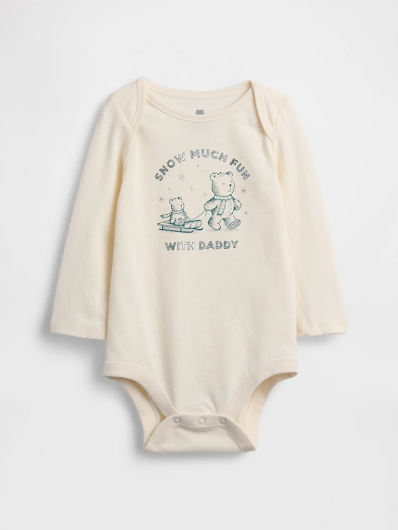 Baby First Favorites Organic Cotton Graphic Bodysuit