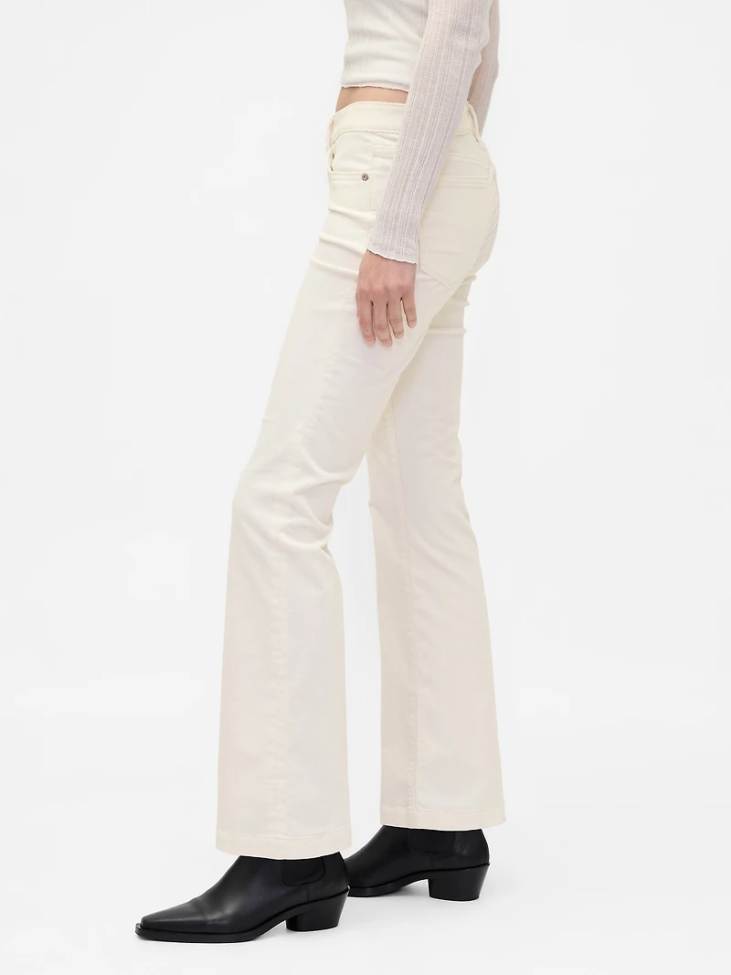 Low Rise Corduroy Long & Lean Pants