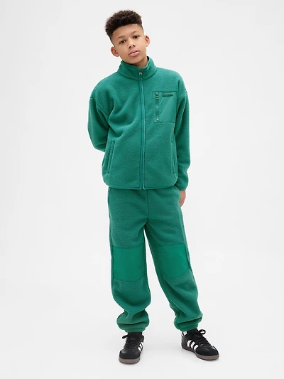 Kids Relaxed Sherpa Joggers