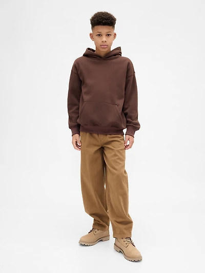 Kids Baggy Taper Jeans