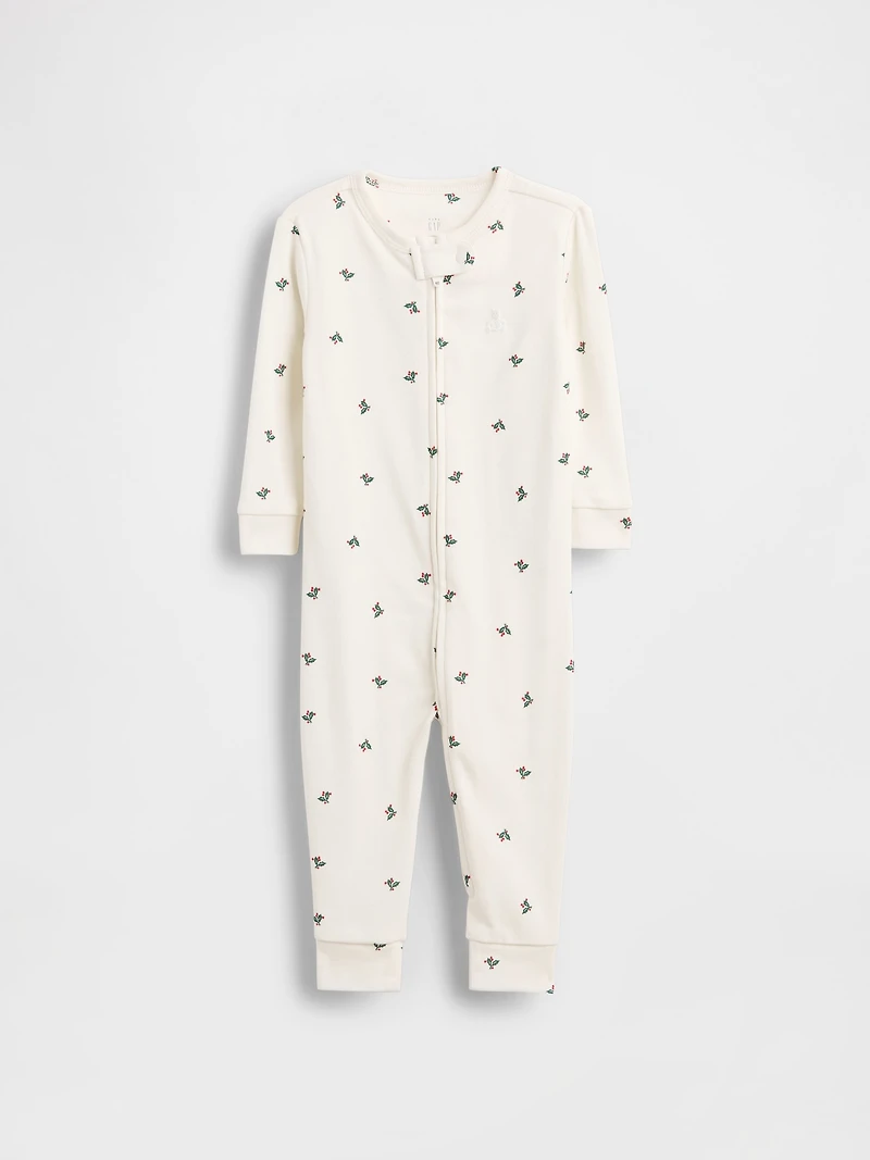 Une-pièce en coton biologique pour Béb