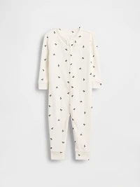 Une-pièce en coton biologique pour Béb