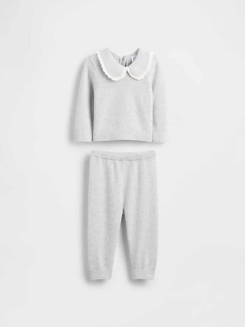 Baby Sweater Outfit Set