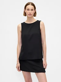 Boatneck Shell Tank Top
