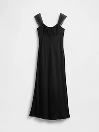 Mixed Media Maxi Dress