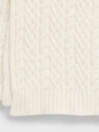 charpe en tricot torsadé Effet cachemire