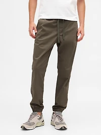 Canvas Slim Joggers