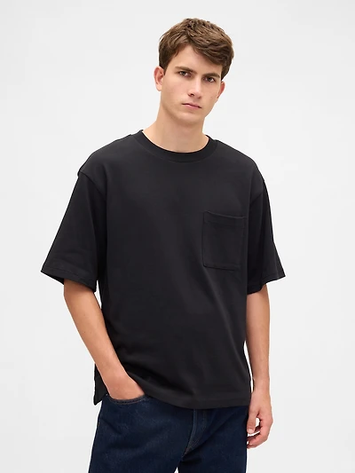 Adult Heavyweight Relaxed Pocket T-Shirt